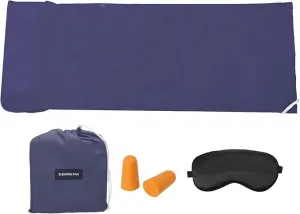 PATIKIL Sleeping Bag Liner Lightweight Soft Travel Camping Sheet Sleep Sack Compact Sleeping Bags Set with Carry Bag for Backpacking Camping Travel Hotel