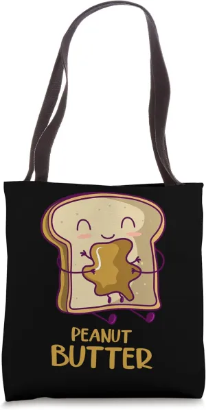 PB&J Peanut Butter Jelly Bread Jam Family Matching Halloween Tote Bag