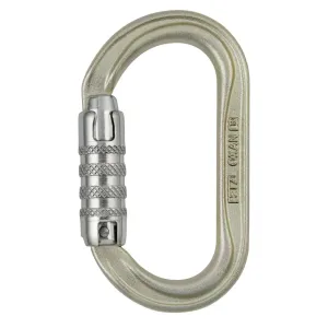 Petzl Oxan Steel Carabiner - Triact - 3 Way Locking