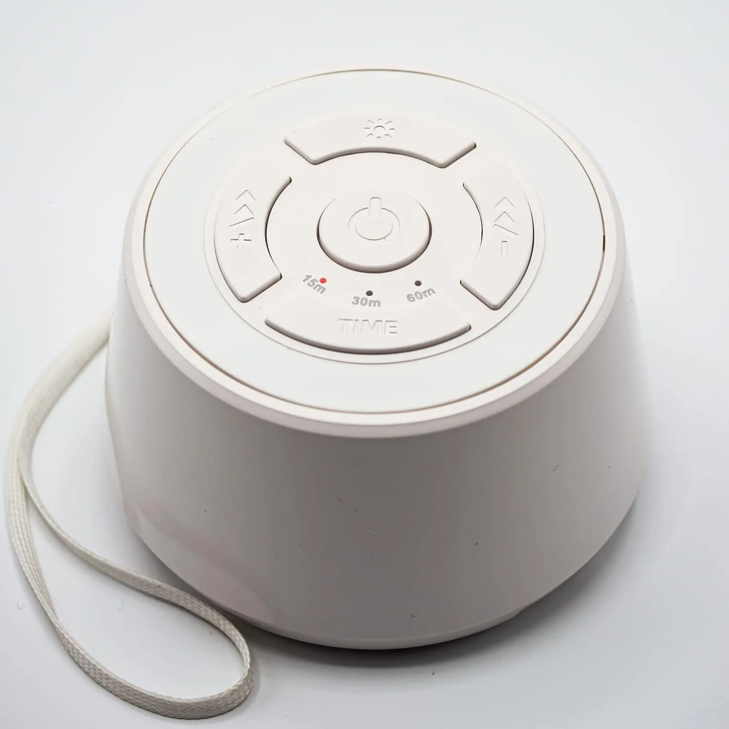 Portable White Noise Machine for Sleeping & Rest with Mounted Night Light - Sleepbox with 16 Soothing Sounds - Best for Home, Office, Travel, spa, Meditation - for The Elderly, Adults, Kids & Babies