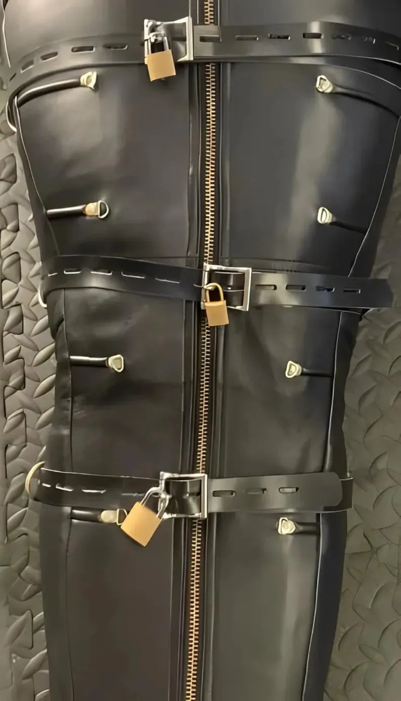 Premium Leather Sleep Sack Bondage Sleeping Bag