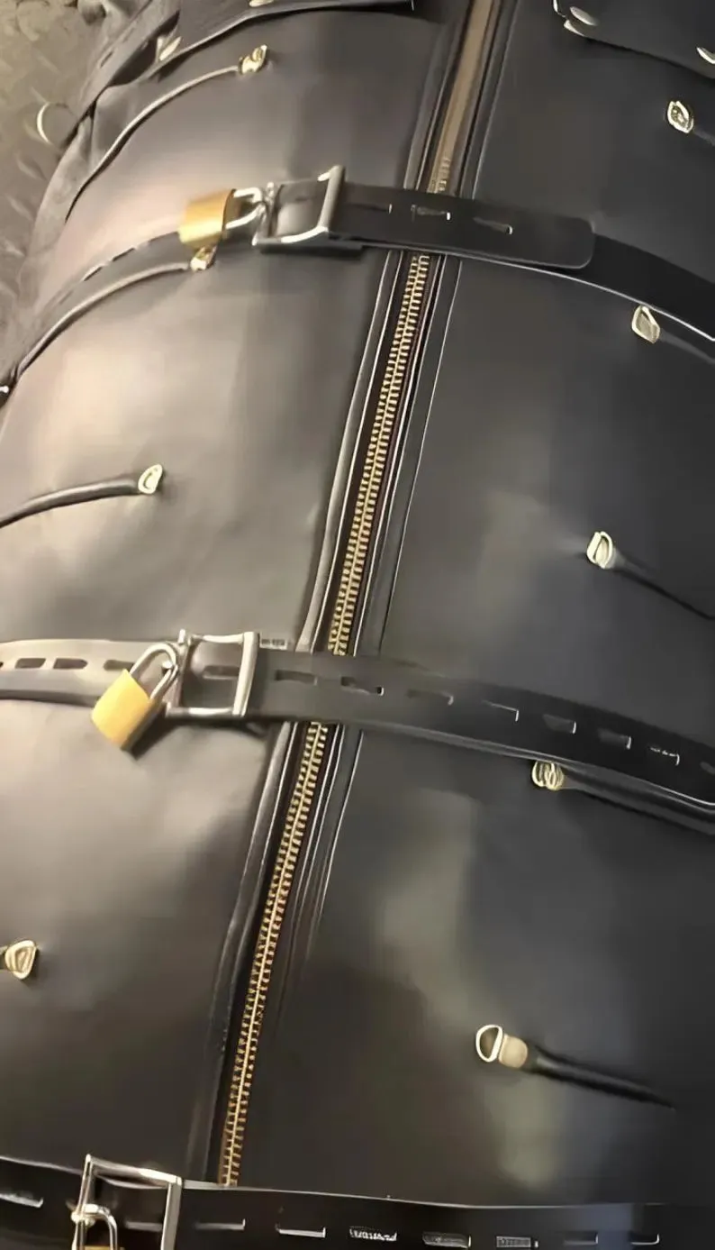 Premium Leather Sleep Sack Bondage Sleeping Bag