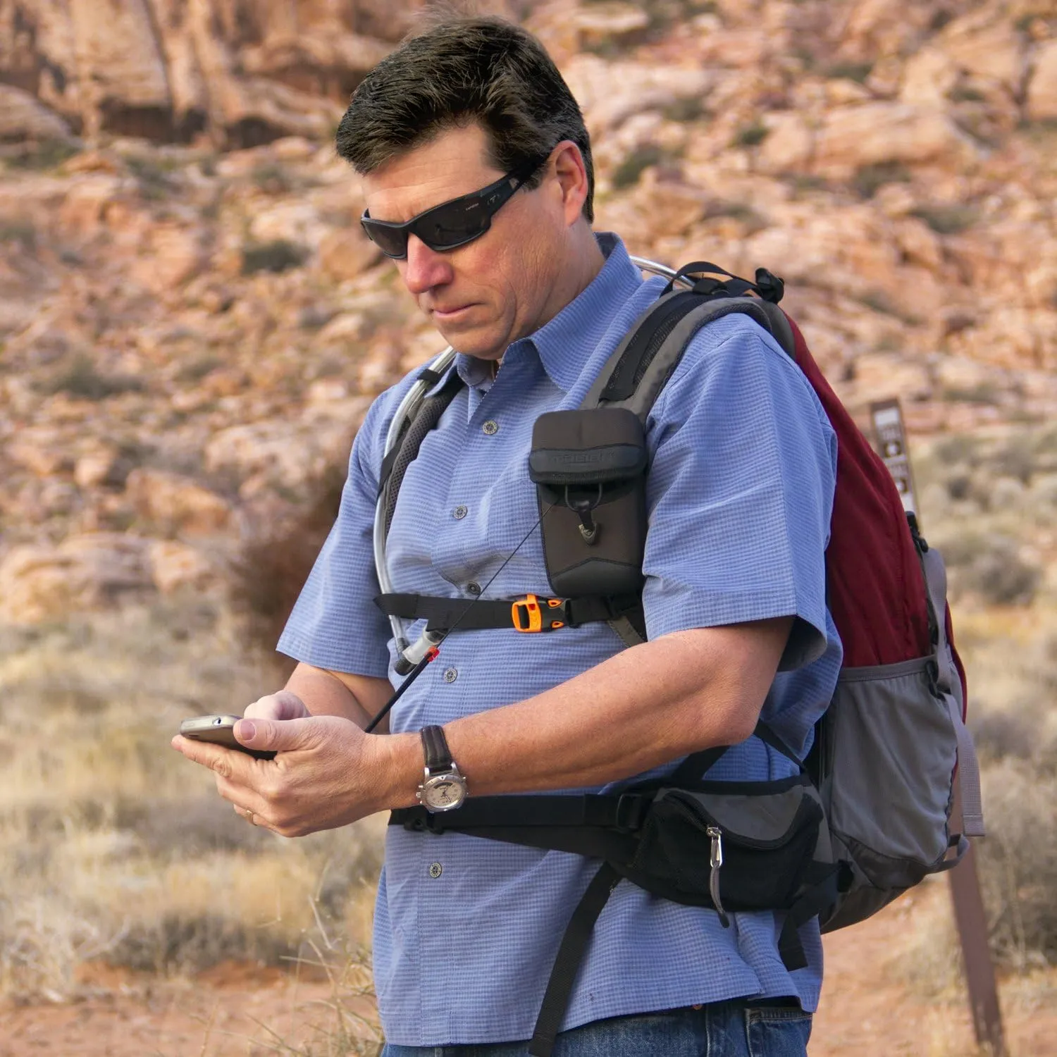 ProCase with Retractable 36" Kevlar Tether Protects Rangefinders, GPS Units, Phones and More