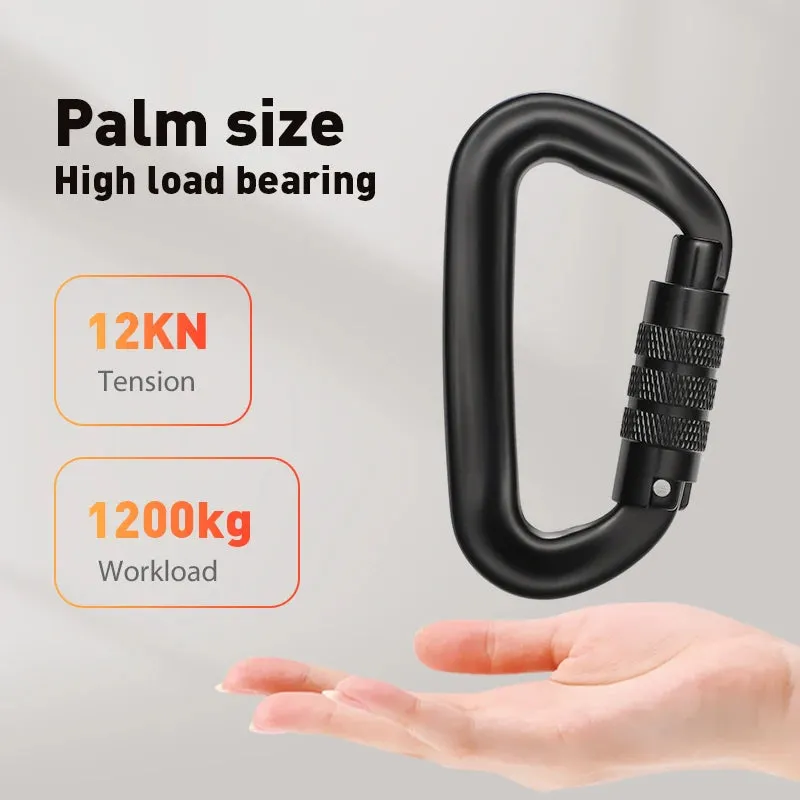 Professional D Shape Safety Carabiner