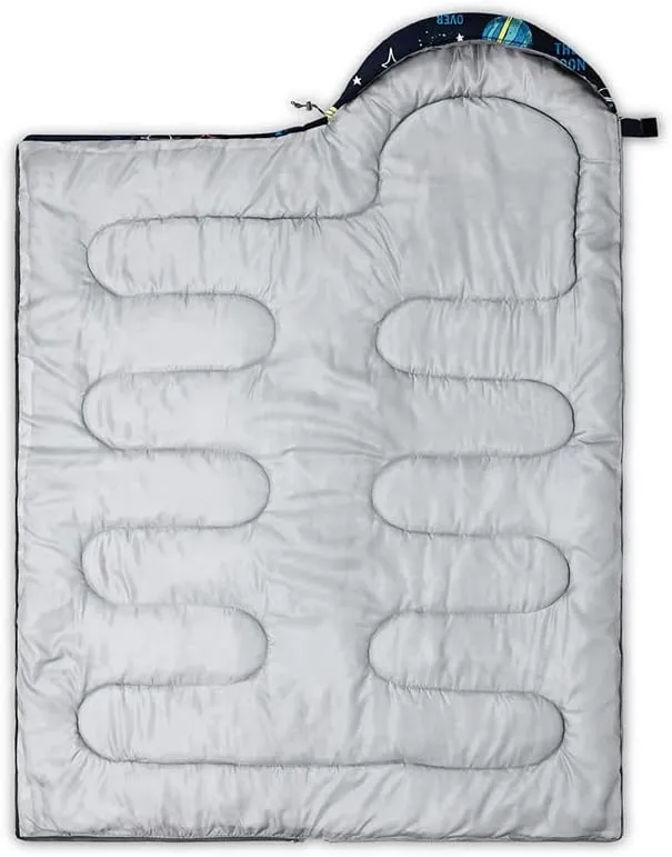 QOOMO Camping Sleeping Bags,3 Season Warm & Cool Weather,Lightweight,Waterproof Sleeping Bags for Adults & Kids,Traveling,and Outdoors,Camping Gear Equipment