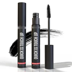 Quick Gray Hair Touch Up Stick for grey hair 4.5ml | Instant Gray Coverage | Semi Permanent | Black Color | Smudge-Proof & Long-Lasting | Ideal for All Hair Types | Enriched with Almond & Olive Oil