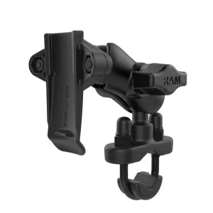 RAM Spine Clip Garmin Mount with Handlebar U-Bolt Base (RAM-B-149Z-A-GA76U) (sku 54881)