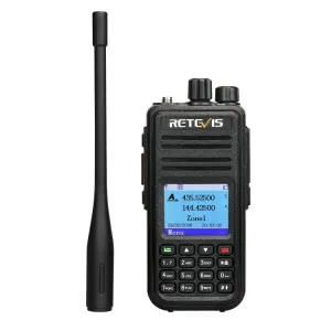RETEVIS RT3S 136-174MHz   400-480MHz 3000CH Handheld DMR Digital Two Way Radio Walkie Talkie, GPS Version, RT3S, GPS Version