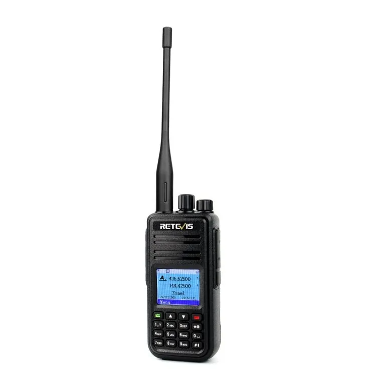 RETEVIS RT3S 136-174MHz   400-480MHz 3000CH Handheld DMR Digital Two Way Radio Walkie Talkie, GPS Version, RT3S, GPS Version