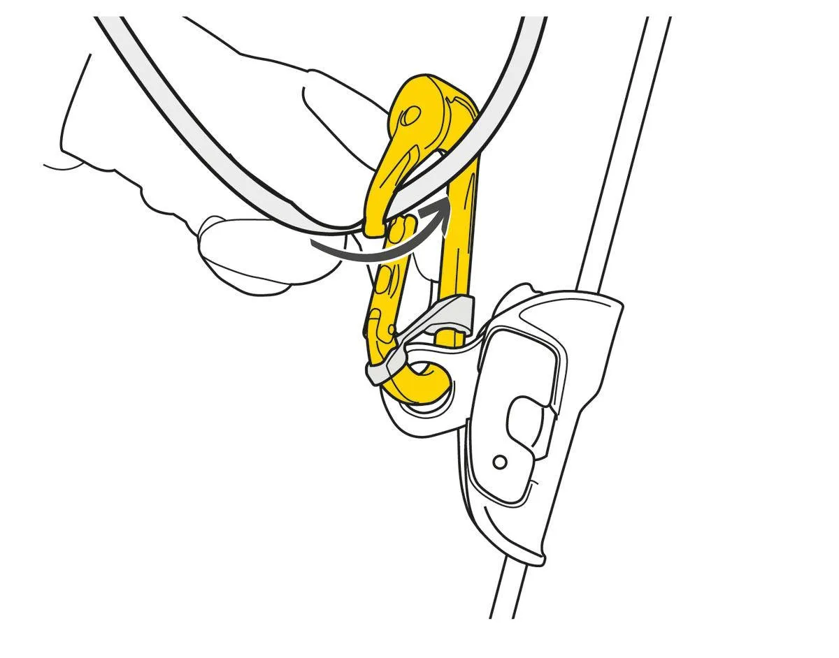 Rollclip A Triact Lock Carabiner - PETZL
