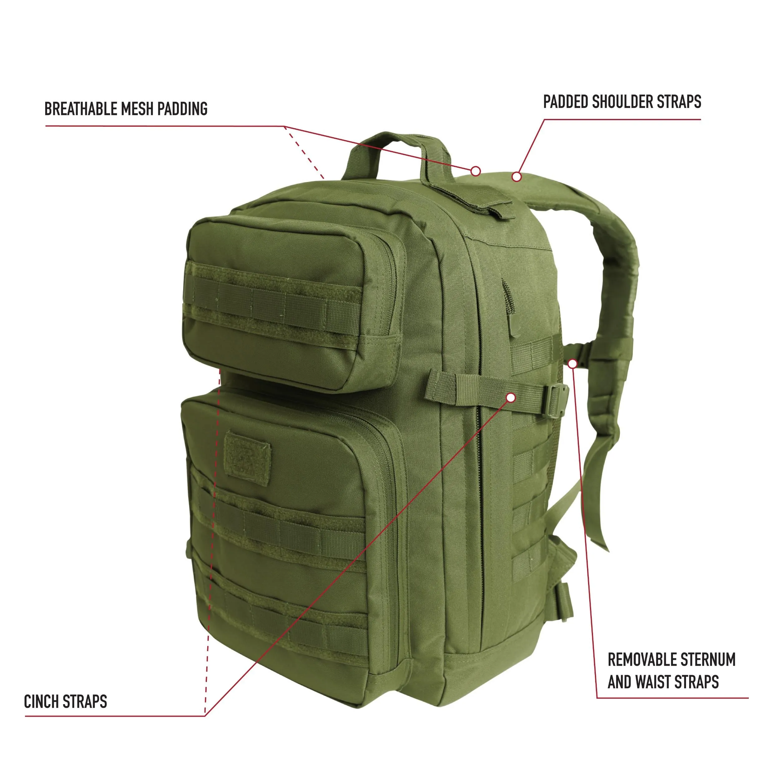 Rothco Fast Tactical Birthday discount Customer endorsements Backpack Mover