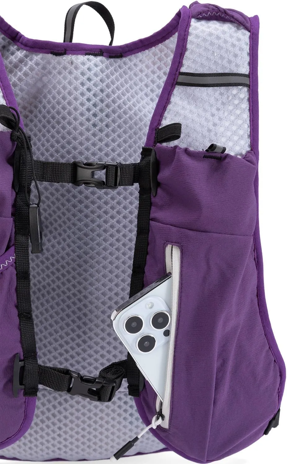 Running Vest for Women and Men Lightweight Hydration Backpack Pack with 1.5L Water Bladder Bag Running Gear Accessories for Hiking Trail Cycling Marathon