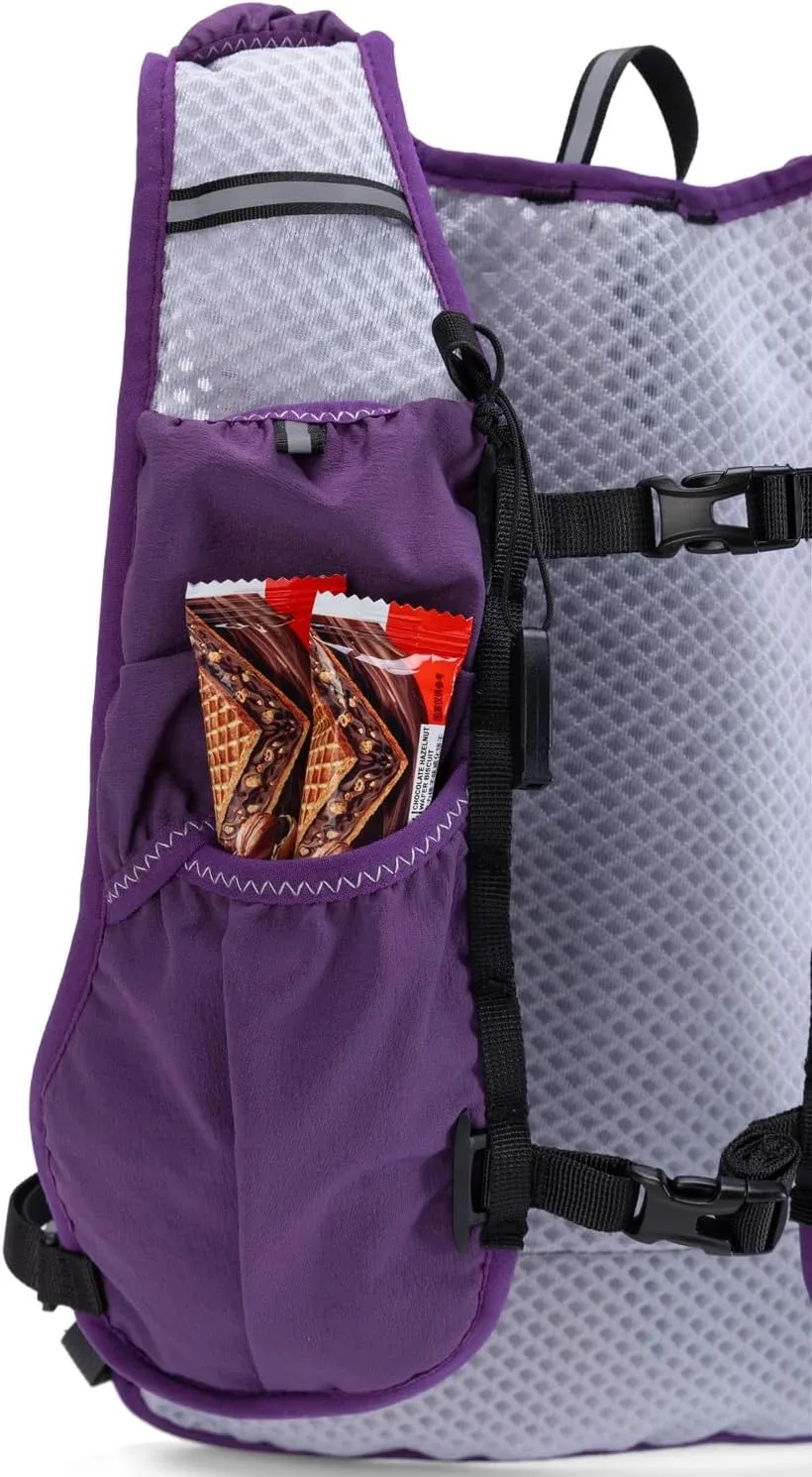 Running Vest for Women and Men Lightweight Hydration Backpack Pack with 1.5L Water Bladder Bag Running Gear Accessories for Hiking Trail Cycling Marathon
