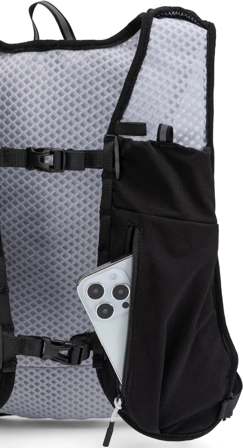 Running Vest for Women and Men Lightweight Hydration Backpack Pack with 1.5L Water Bladder Bag Running Gear Accessories for Hiking Trail Cycling Marathon