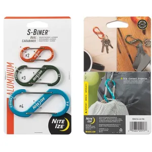 S-BINER CARABINER ALUMINUM