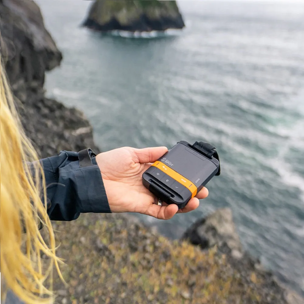 Saved by SPOT Gen 4 Satellite Handheld GPS Messenger with SOS | Great for Hiking and Camping