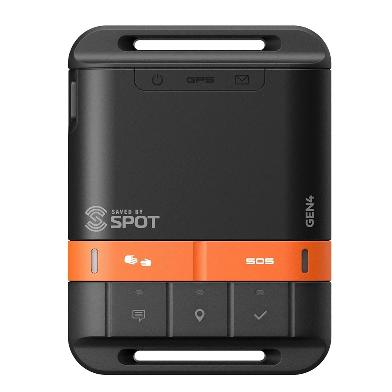 Saved by SPOT Gen 4 Satellite Handheld GPS Messenger with SOS | Great for Hiking and Camping