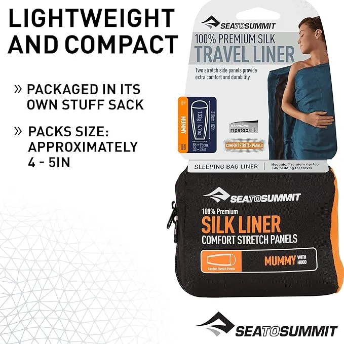 Sea to Summit Premium Silk Sleeping Bag Liner