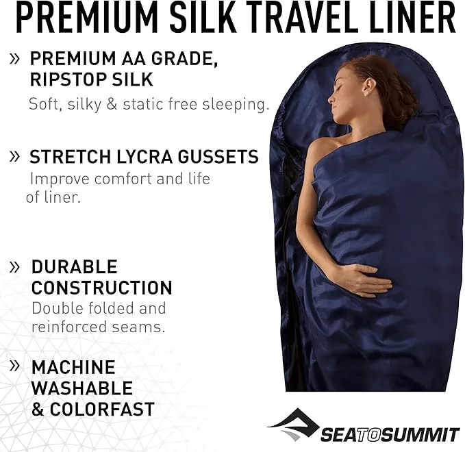 Sea to Summit Premium Silk Sleeping Bag Liner