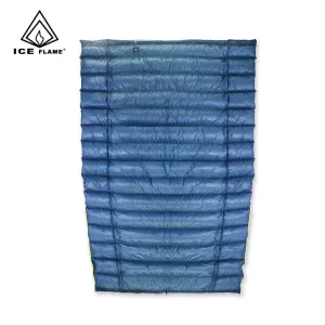Seasonal promotion Sleeping Camping Goose 90% Quilt 3 Sleeping For 800FP White Underquilt Down Backpacking Blanket 7D Season Ice Hammock Flame Wide selection Bag