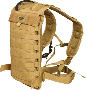 Seibertron Tactical Molle Hydration Carrier Pack Backpack Great for Outdoor Sports of Running Hiking Camping Cycling Motorcycle Fit 2L or 2.5L Water Bladder(not Included)