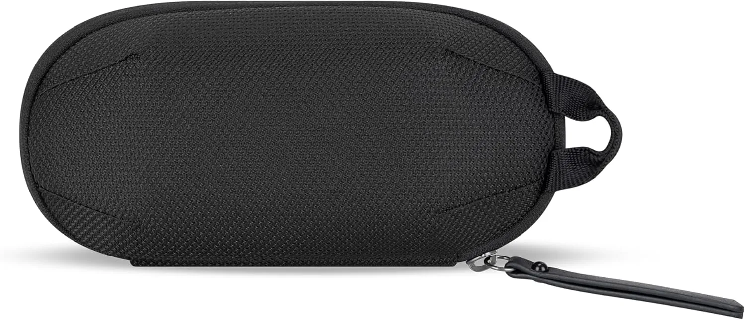 Sherpani Mini Co-Pilot, Travel Cable Bag, Cord Storage Organizer, Small Tech Pouch, Accessory Carrying Case, Travel Essentials for Women (Carbon)