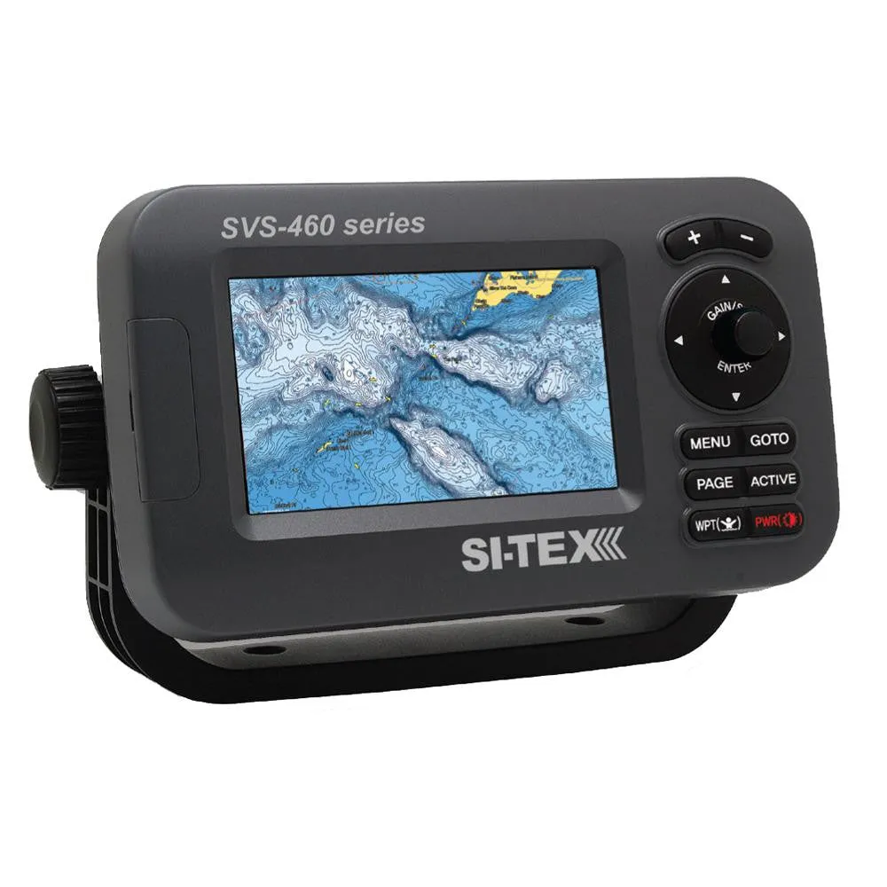 SI-TEX SVS-460C Chartplotter - 4.3&quot; Color Screen w-Internal GPS and Navionics  Flexible Coverage