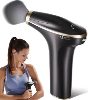SKG Mini Massage Gun Deep Tissue for Women Men, Mother's Day Gift, FSA and HSA Eligible, 10mm Portable Percussion Massage Gun with Carry Bag, Handheld Muscle Massager for Pain Relief, FS700