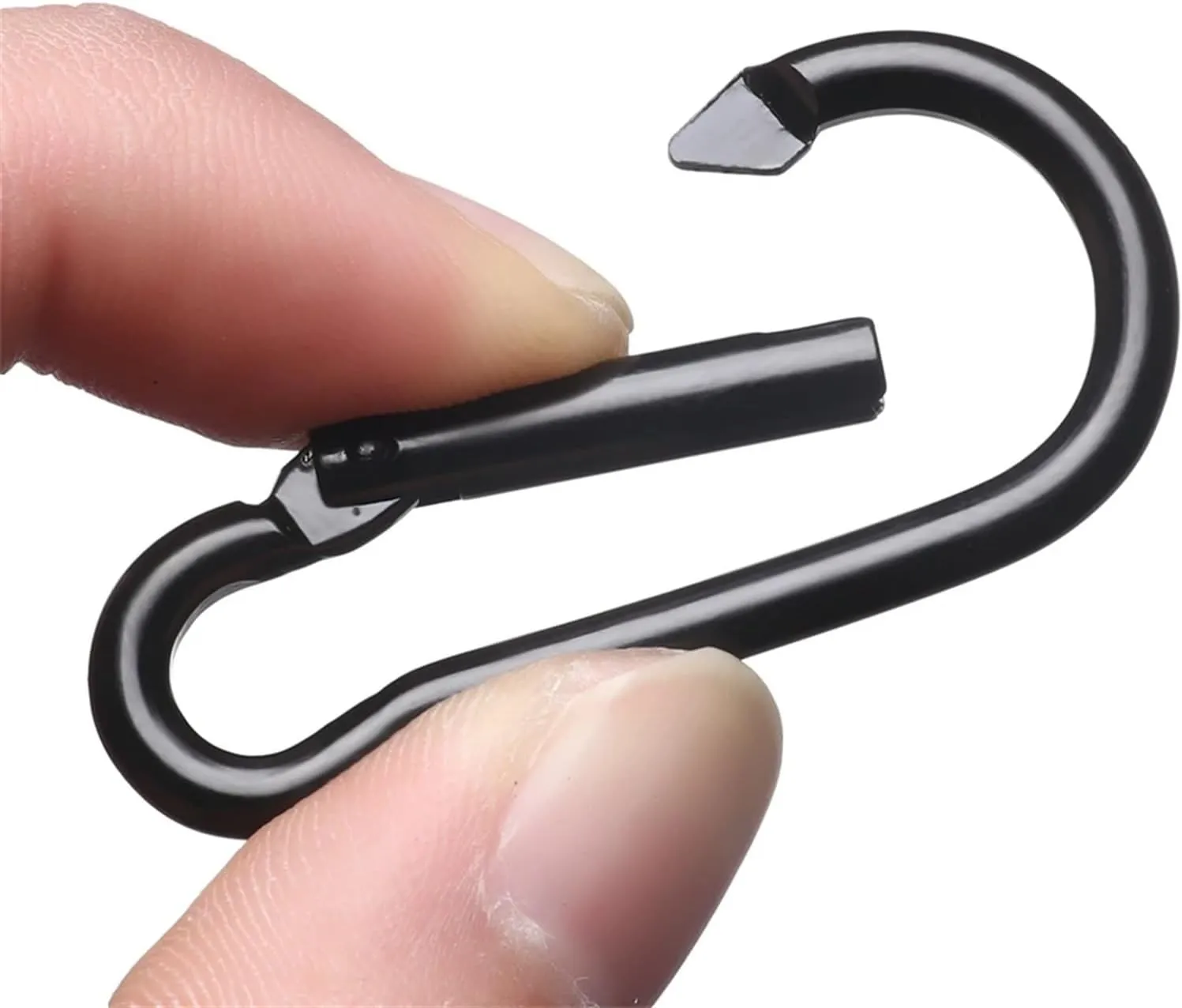 Snap Hooks 3/6/9pcs Quickdraws Outdoor Packback Buckles Climbing Camping Hiking Snap Clip Water Bottle Hooks Keychain D Carabiner
