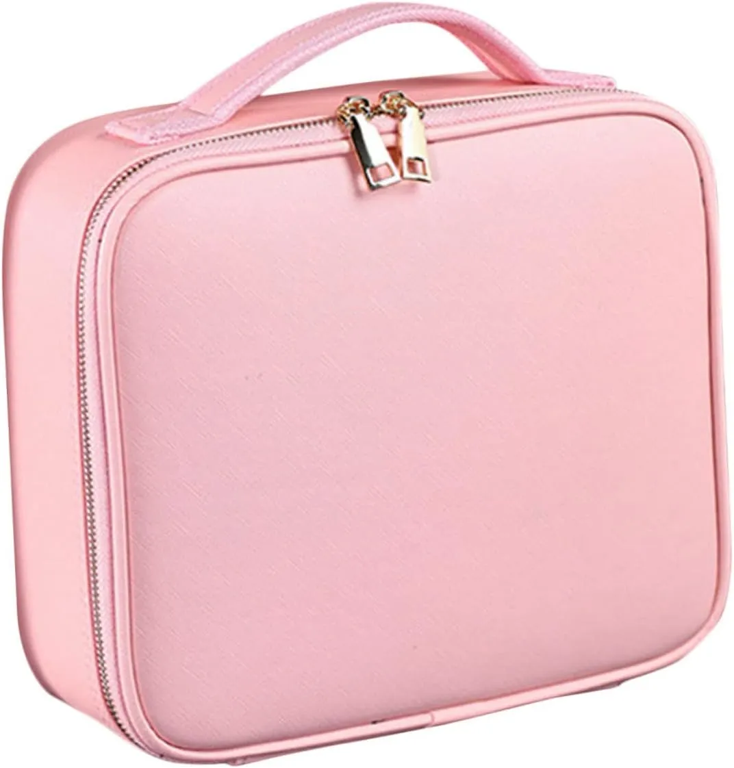 SOIMISS Portable Makeup Bag Large Cosmetics Organizer with Barber Case for Women