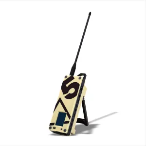 SpecFive Trekker Delta Meshtastic LoRa GPS Communicator – Long-Range Off-Grid Radio for Secure Messaging, No Cell Service Needed, Ideal for Emergency, Hiking, Tactical & Survival Use (Desert Sand)