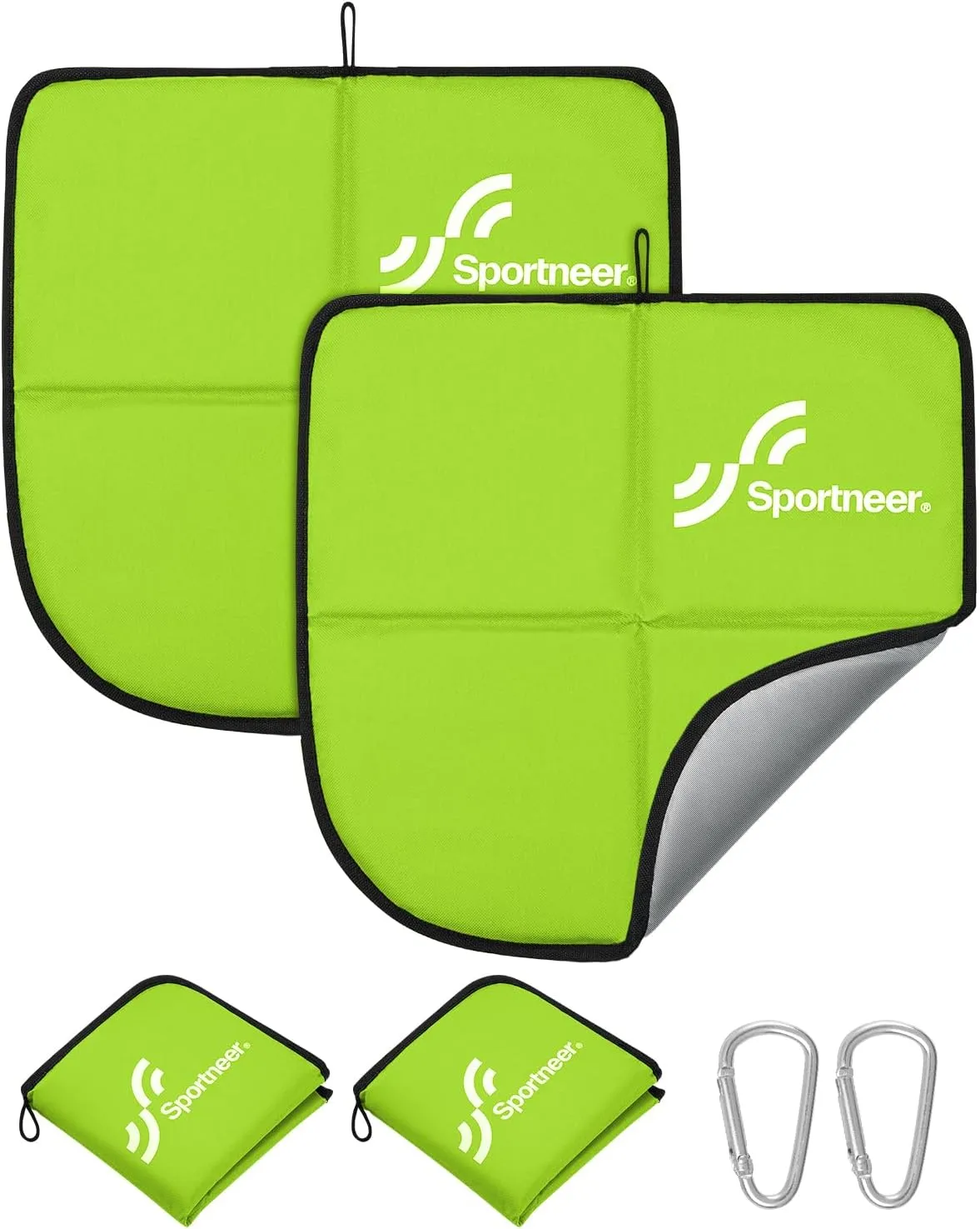 Sportneer Sitting Pad, Sit Pads for Backpacking Portable Camping Sit Pad Waterproof Folding Pad Stadium Seat Pad for for Camping Picnics Hiking