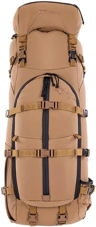 Stone Glacier R3 5900 Pack with R3 Frame, Coyote, 5900 Cubic Inches, Versatile Lightweight Backpack, Modular Storage, Heavy Weapon System, R3 Lid Included (50096-CY-L)