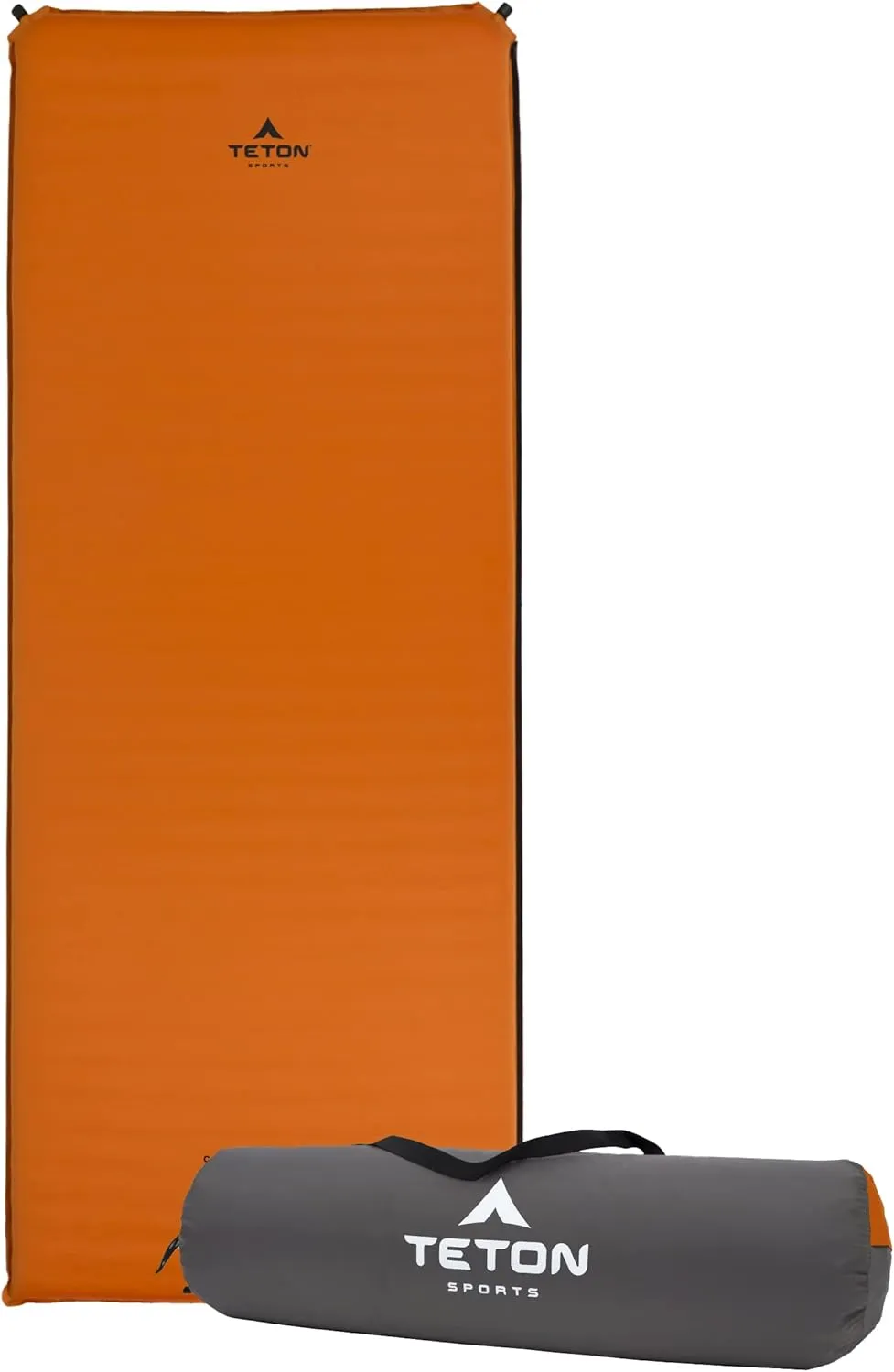 Teton Self Inflating Sleeping Pad, Inflatable Camping Sleeping Pads, Compact Mat for Camping, Backpacking, and Hiking.