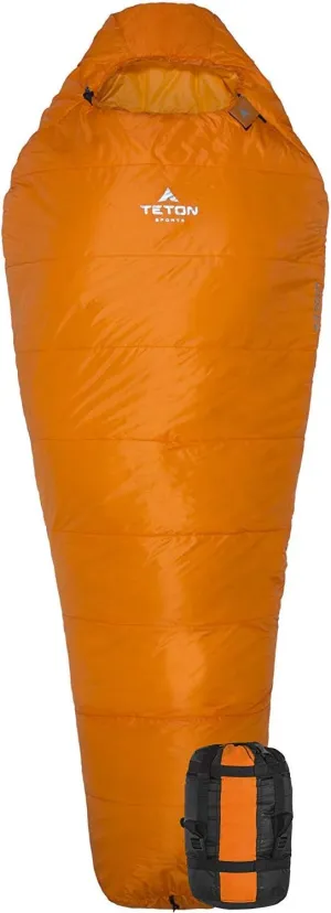 TETON Sports ALTOS, 20 Degree and 0 Degree Sleeping Bag for Adults, Lightweight Warm Mummy Sleeping Bag for Camping, Hiking, Backpacking