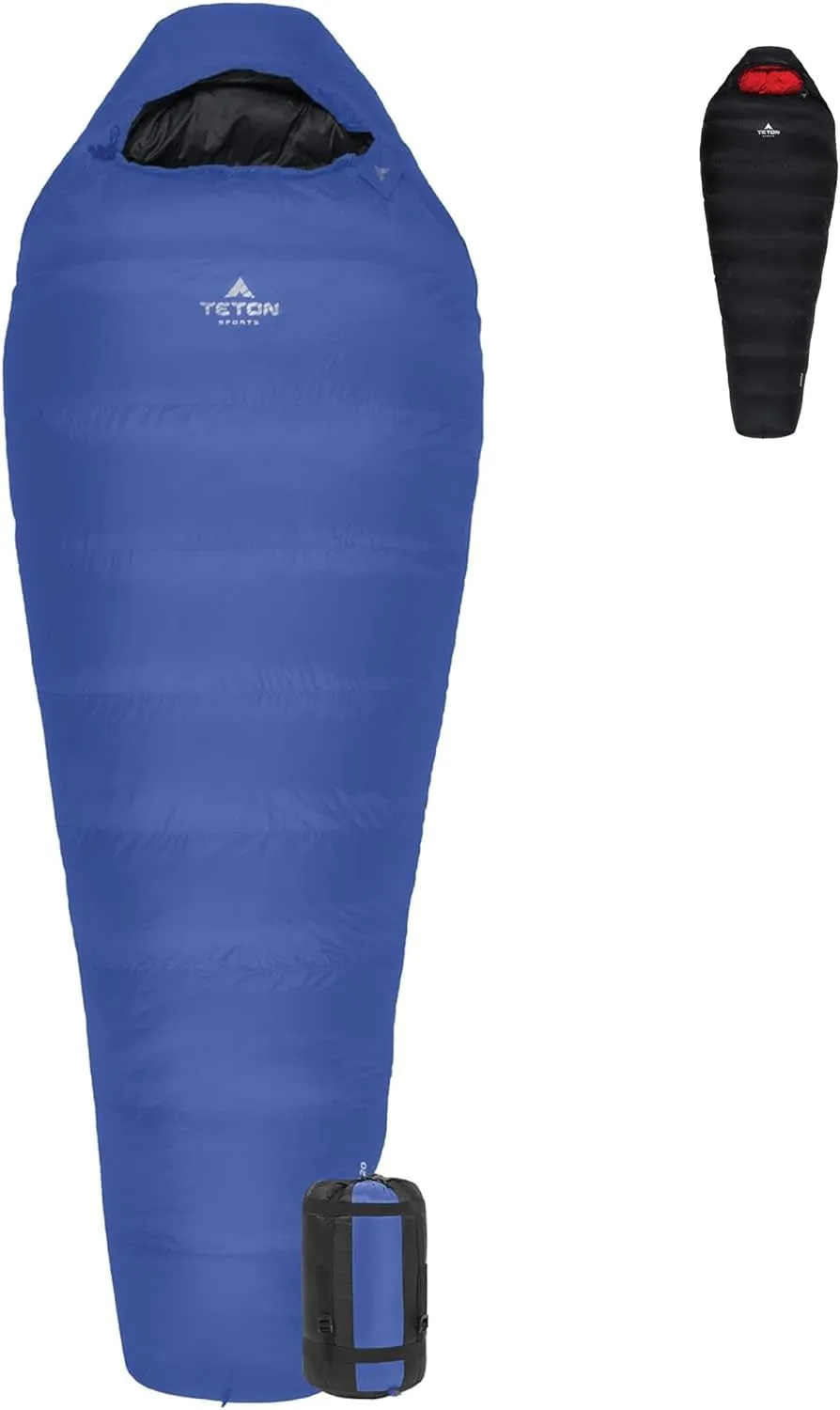 TETON Sports ALTOS Sleeping Bags - Lightweight Warm Mummy Design for Adults, Perfect for 20° & 0° Camping, Hiking, and Backpacking Adventures