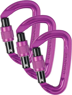 Trango Superfly EVO Screwlock Carabiner, Singles & 3 Packs
