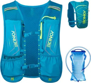 TRIWONDER Running Hydration Vest Water Pack Backpack for Women Men 5.5L 5L Runner Trail Race Marathon Cycling Hiking Jogging
