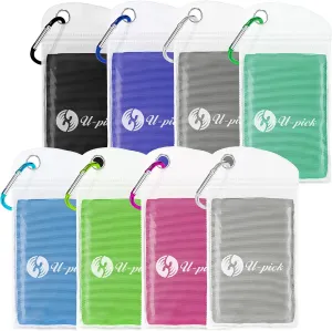 U-pick Cooling Towel(40"x12"), Breathable Cooling Towels for Neck and Face, Cool Down Sweat Rags for Hot Weather, Gym, Yoga, Softball, Baseball, Sports, Athletes, Camping 8 Packs