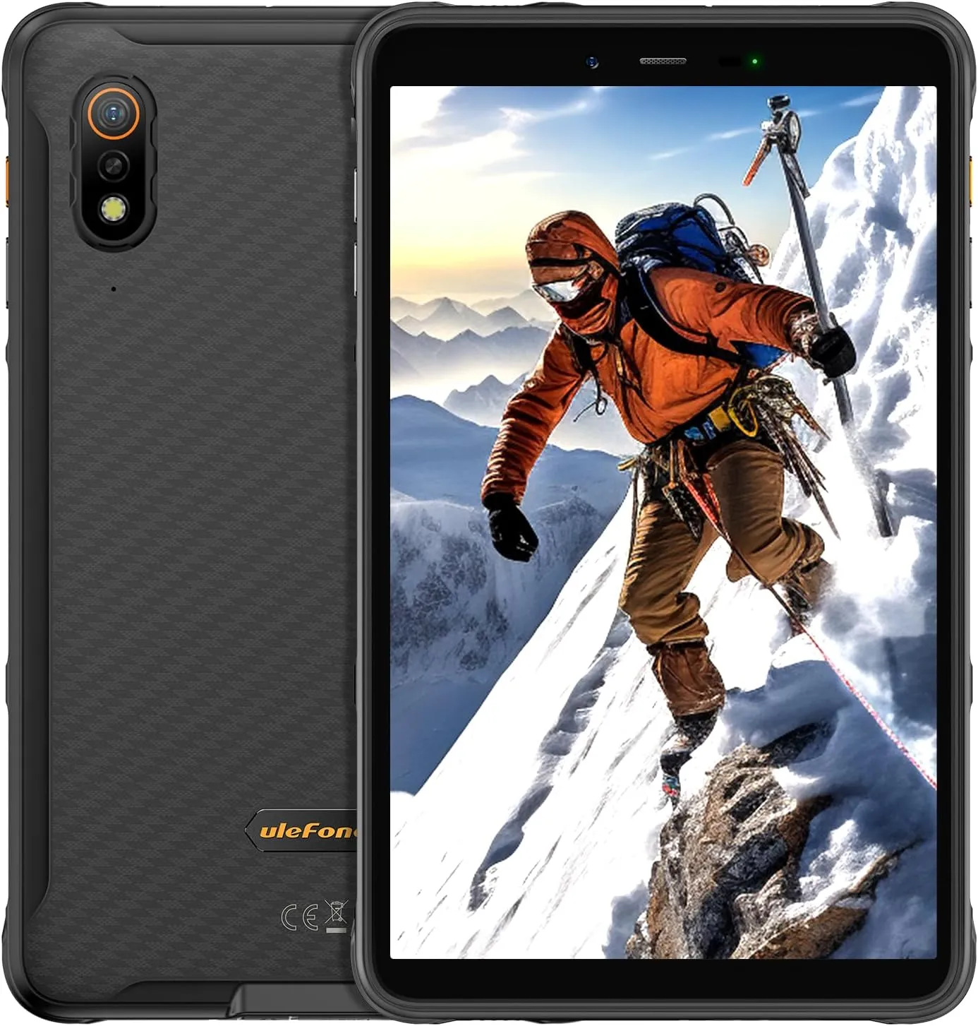 Ulefone Armor Pad Lite Rugged Tablet(WiFi Only), 7650mAh, 8 Inch IP69K Waterproof Tablet, 3GB   32GB Android 13, Dual Speakers, uSmart Expansion Connector, 13MP   5MP, 5G WiFi/BT5.2/GPS/NFC