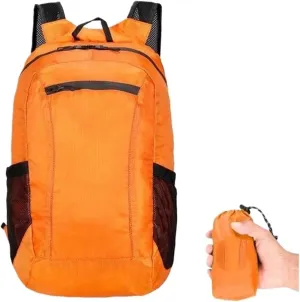 Ultralight Outdoor Climbing Cycling Travel Portable Backpack(Orange)