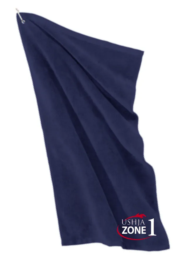 USHJA Zone - Port Authority® Grommeted Microfiber Towel