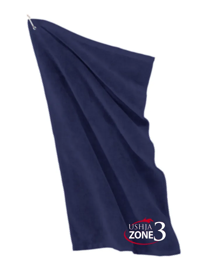 USHJA Zone - Port Authority® Grommeted Microfiber Towel