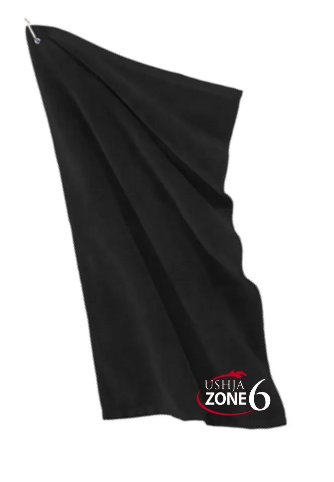 USHJA Zone - Port Authority® Grommeted Microfiber Towel