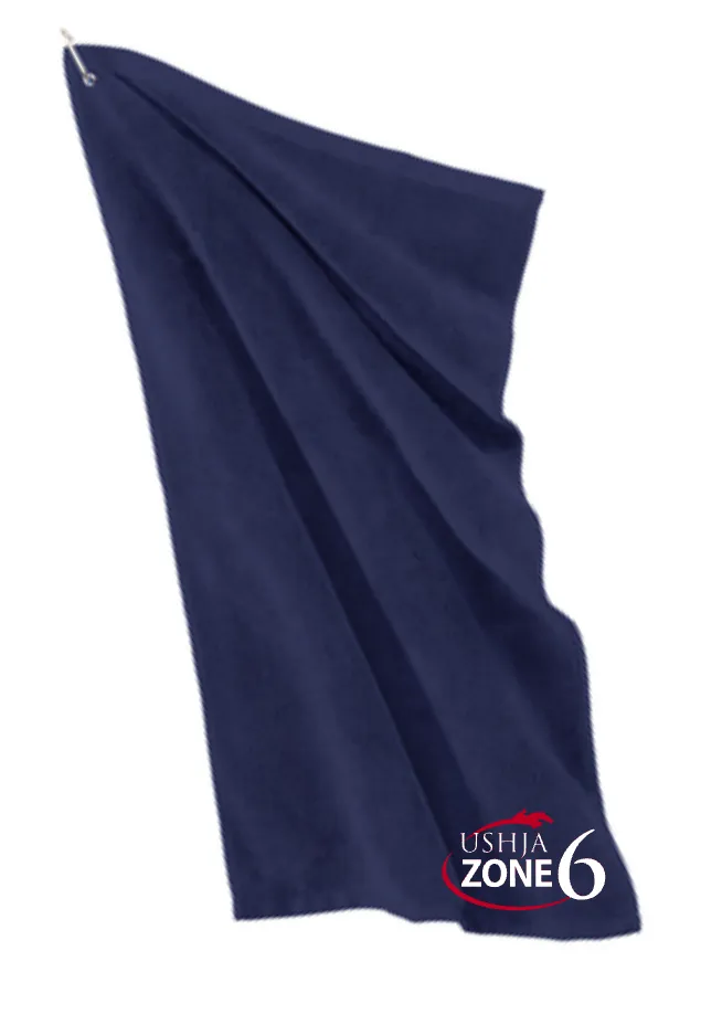 USHJA Zone - Port Authority® Grommeted Microfiber Towel