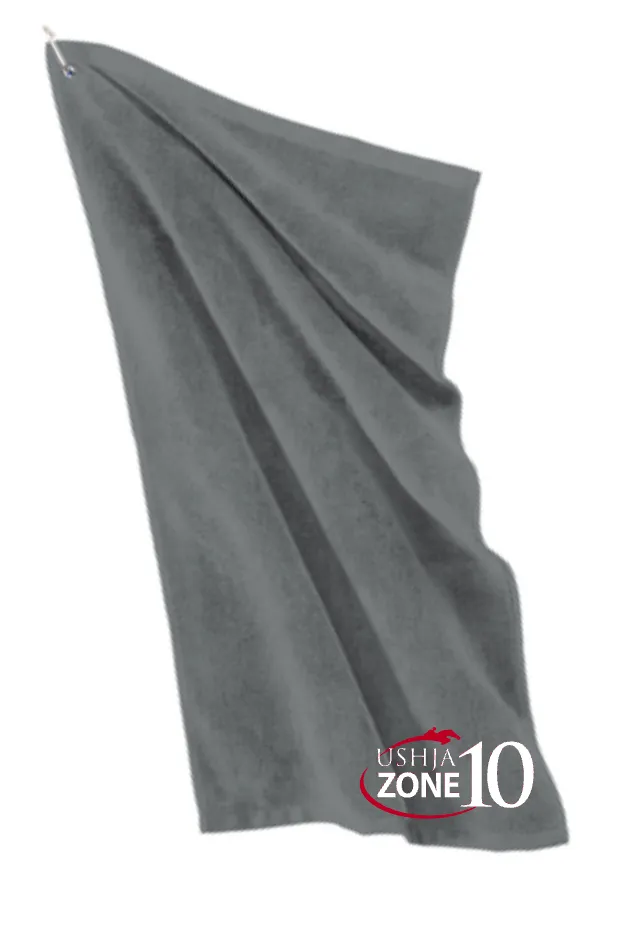 USHJA Zone - Port Authority® Grommeted Microfiber Towel