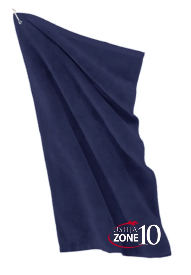 USHJA Zone - Port Authority® Grommeted Microfiber Towel
