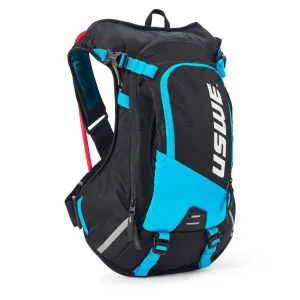 USWE MTB Hydro 12 Hydration Pack - Black - Blue Horizon  - 12L Pack - 3.0L Bladder
