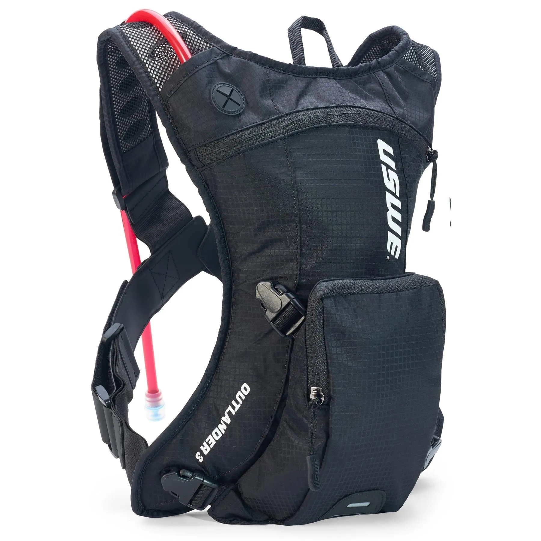 USWE Outlander 3L Hydration System Backpack - Carbon Black