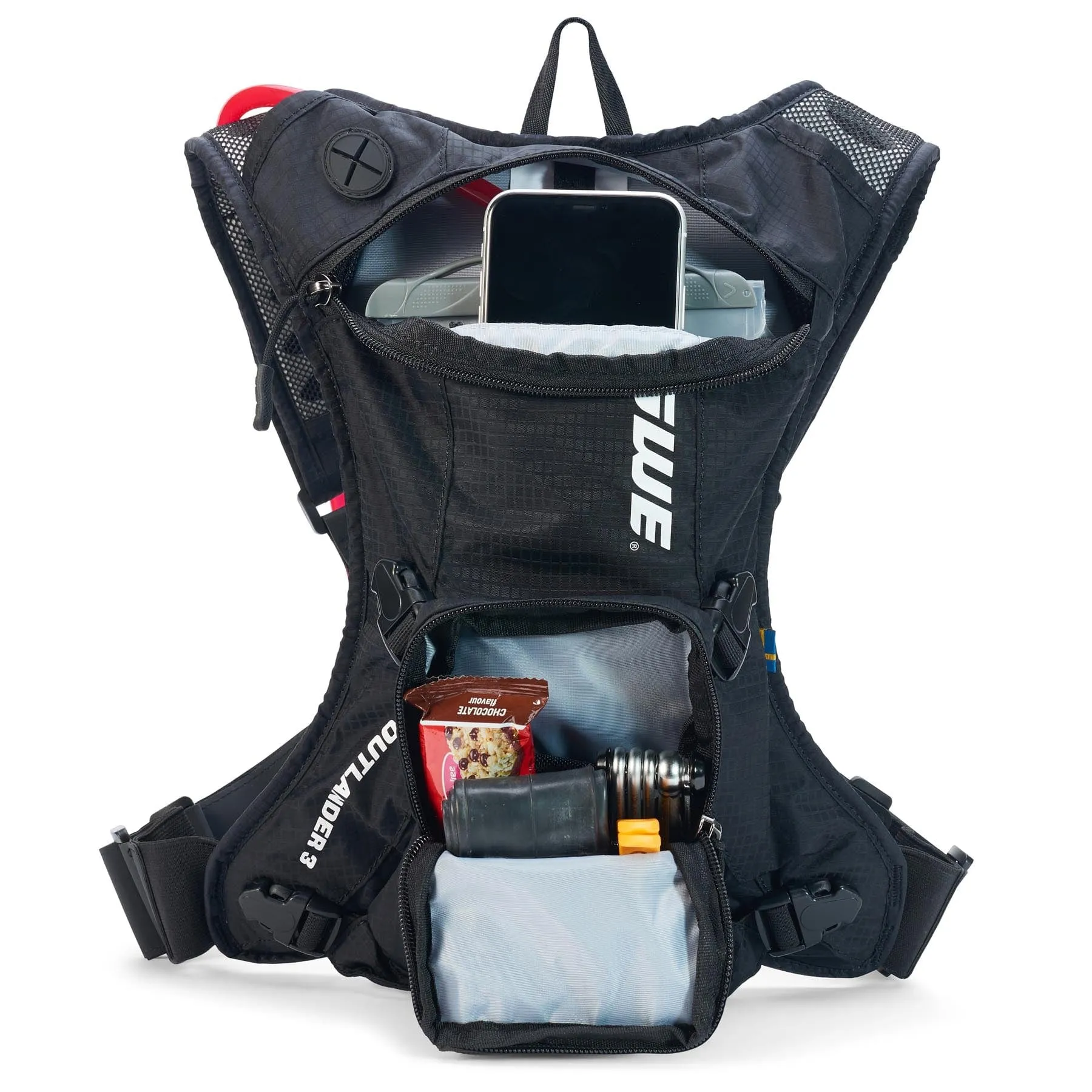 USWE Outlander 3L Hydration System Backpack - Carbon Black